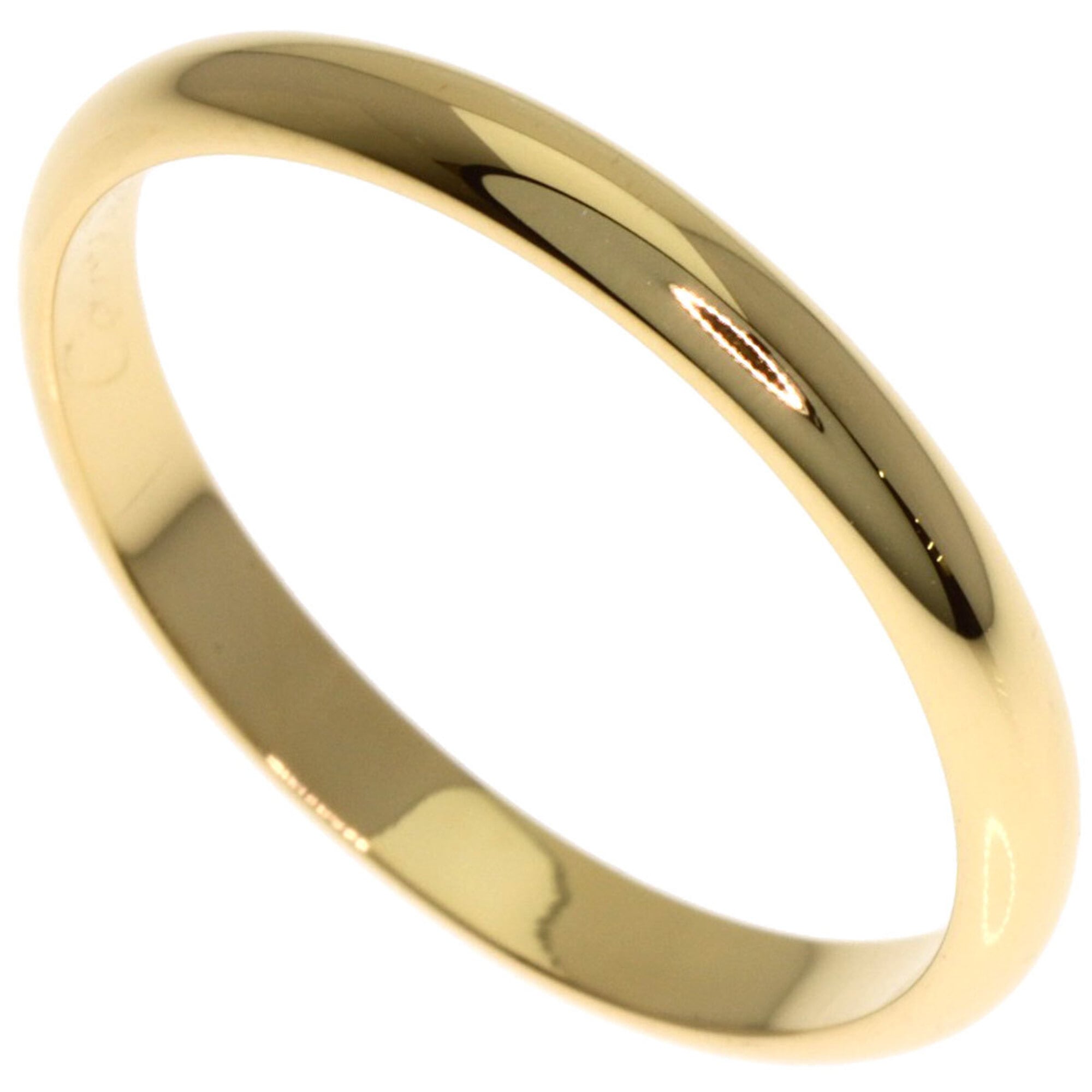Cartier Wedding Ring #55, 18K Yellow Gold, Women\'s, CARTIER