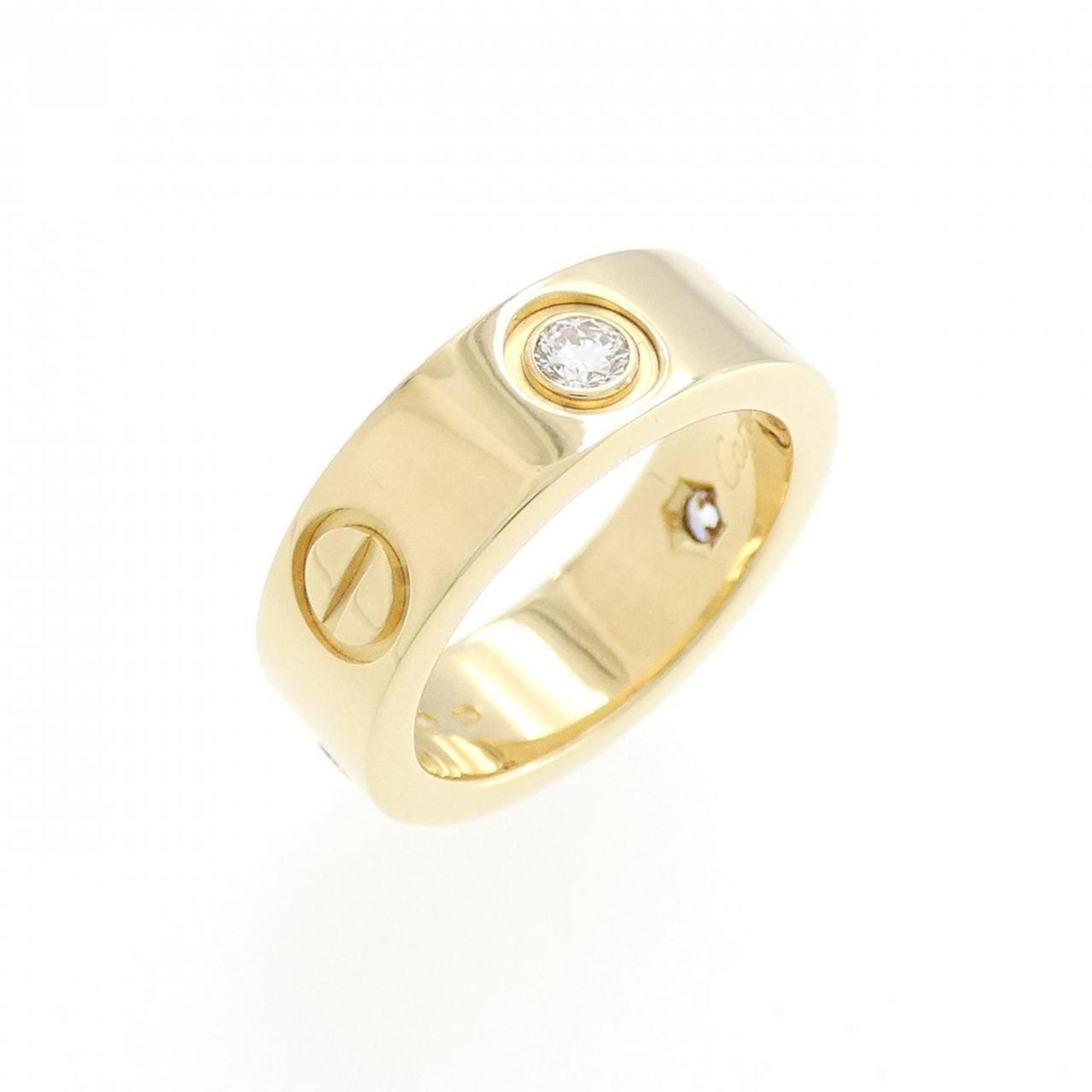 Cartier Love Half Diamond Ring