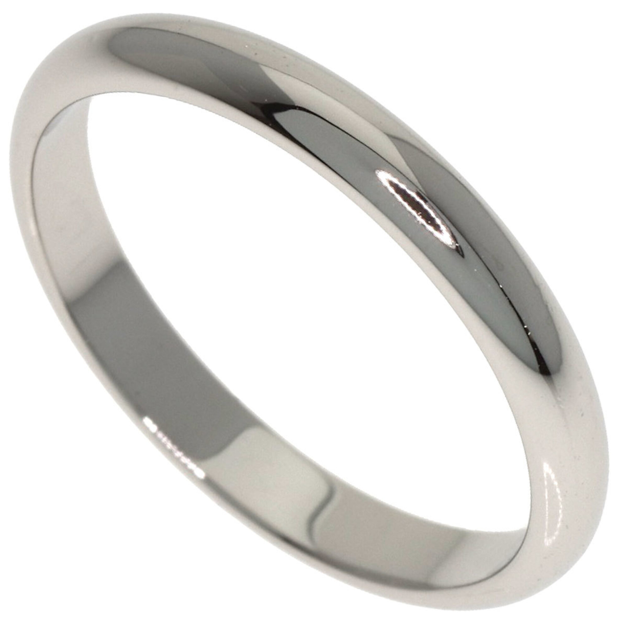 Cartier 1895 Wedding Ring #49 Platinum PT950 Women\'s CARTIER