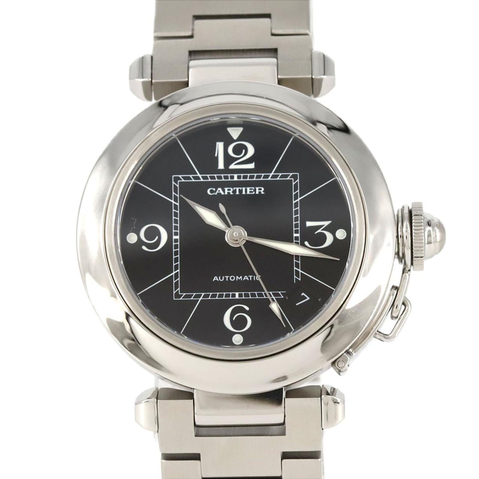 Cartier Pasha C W31076M7 Stainless Steel Automatic Watch