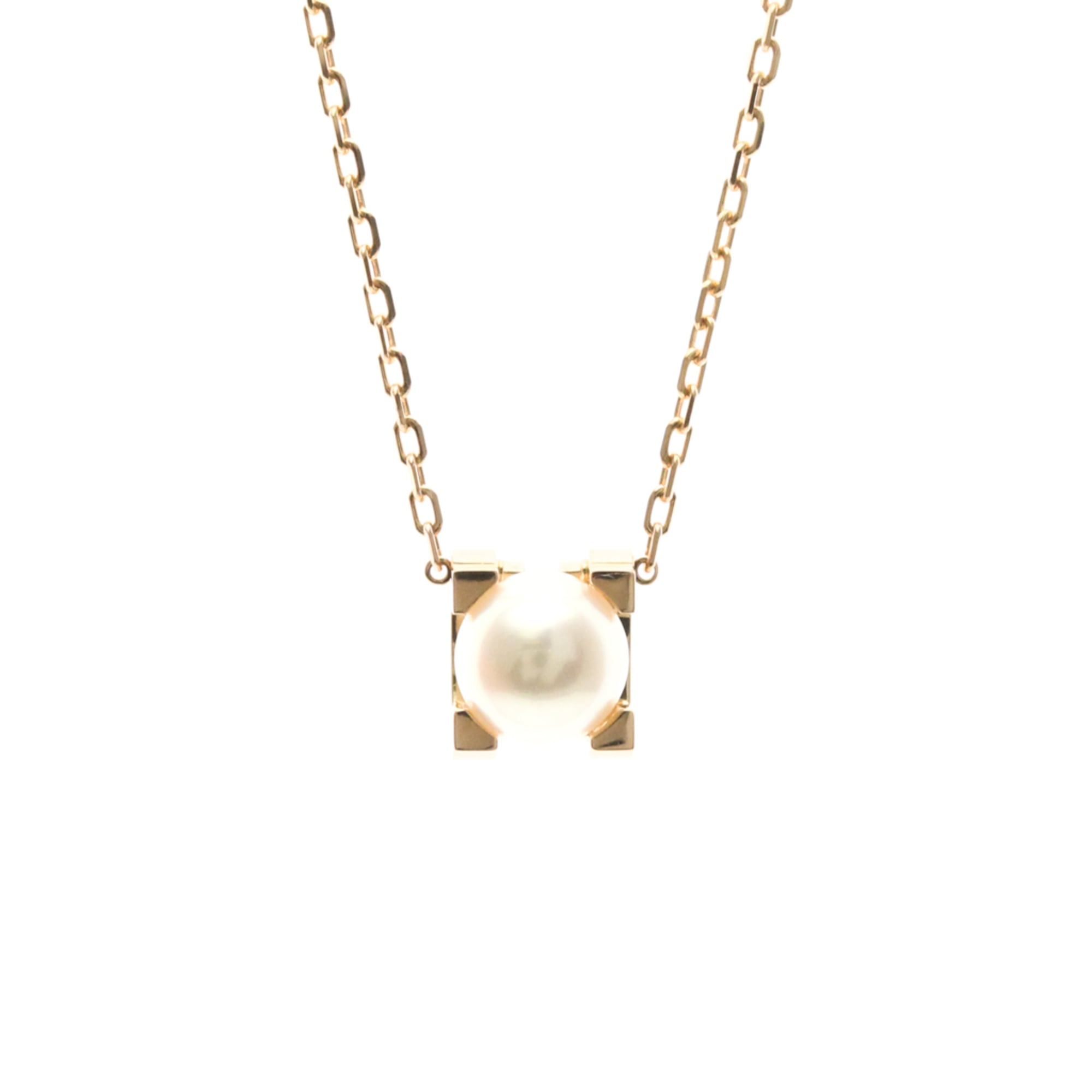 Cartier C De Cartier Necklace B7059000 Pink Gold (18K) Pearl Women,Men Fashion Pendant Necklace (Pin