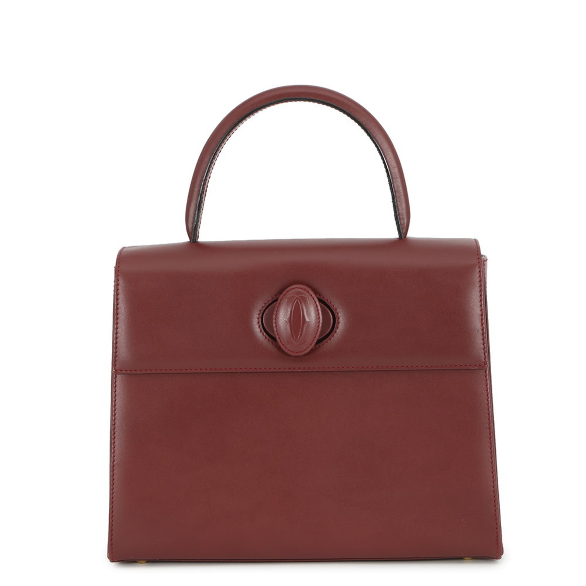 Cartier handbag, Must line, leather,