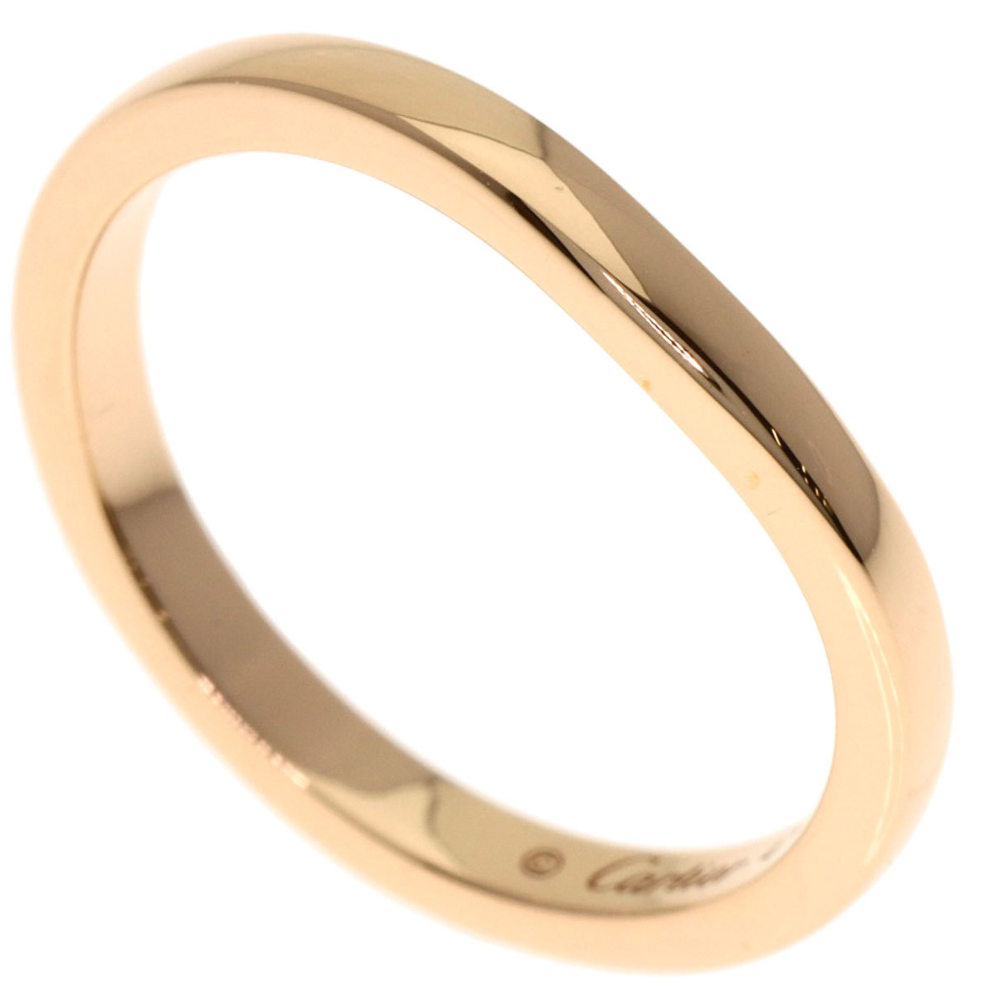 Cartier Ballerina Curve #47 Ring, 18K Pink Gold, Women\'s.