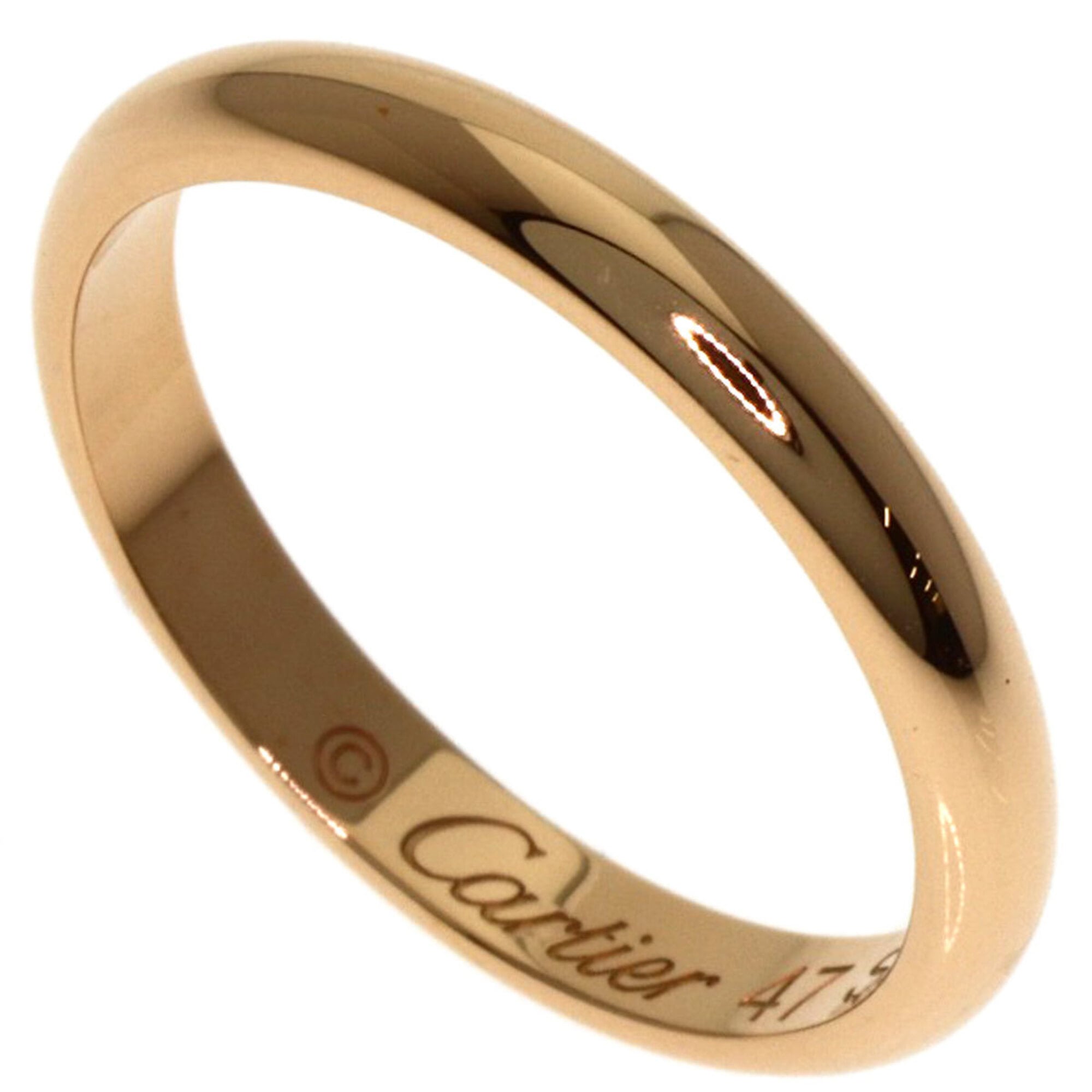 Cartier Wedding Ring #47, 18K Pink Gold, Women\'s, CARTIER