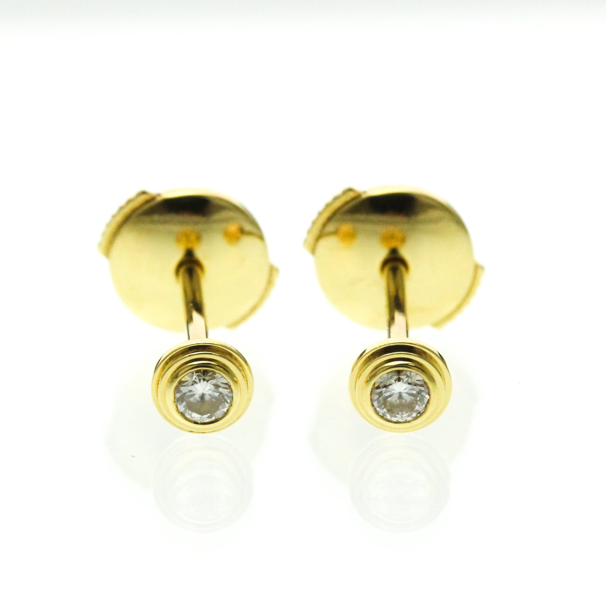 Cartier D\'Amour Diamond Earrings XS Diamond Yellow Gold (18K) Stud Earrings Gold