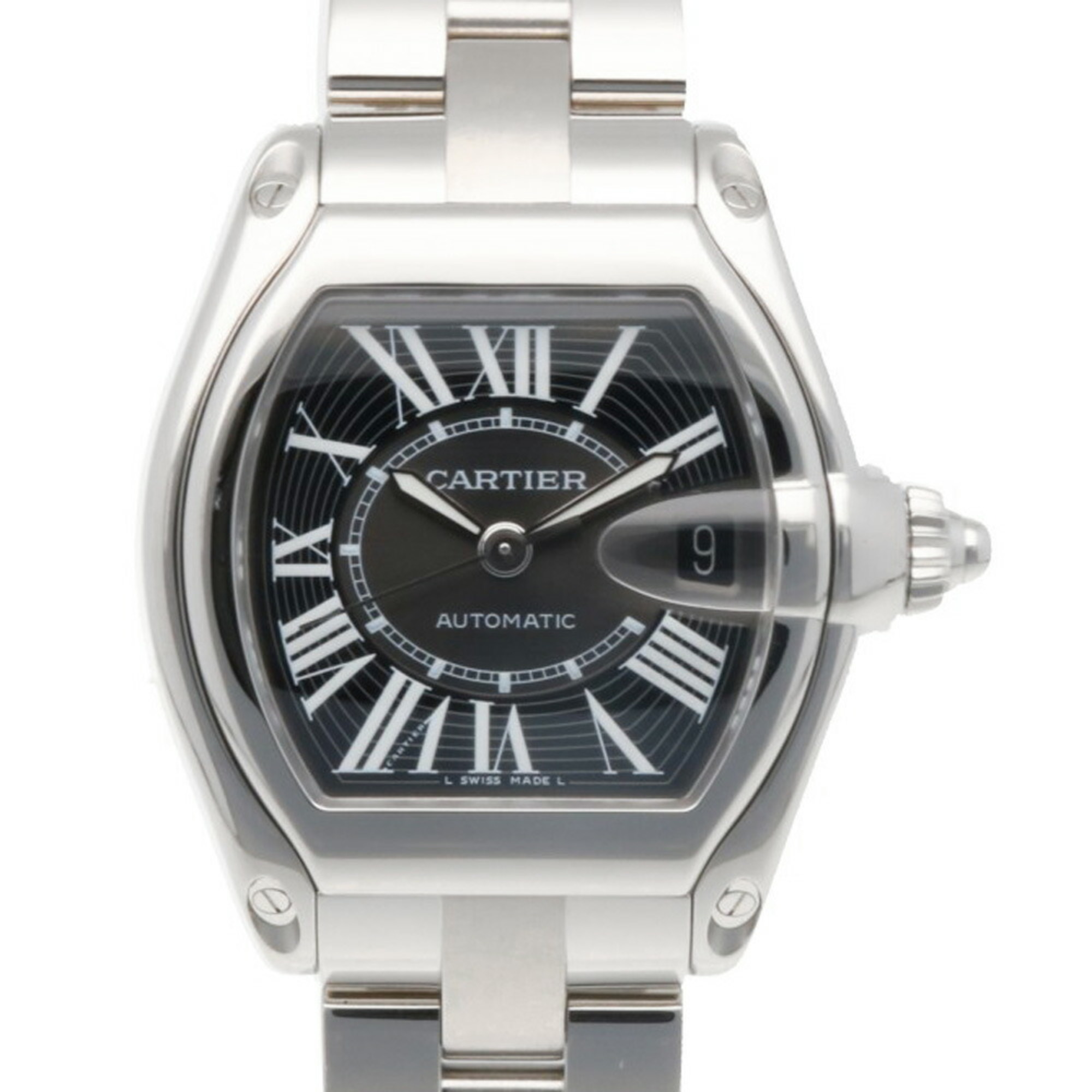 Cartier Roadster LM Watch, Stainless Steel 2510 Automatic, Overhauled and Polished, Men\'s
