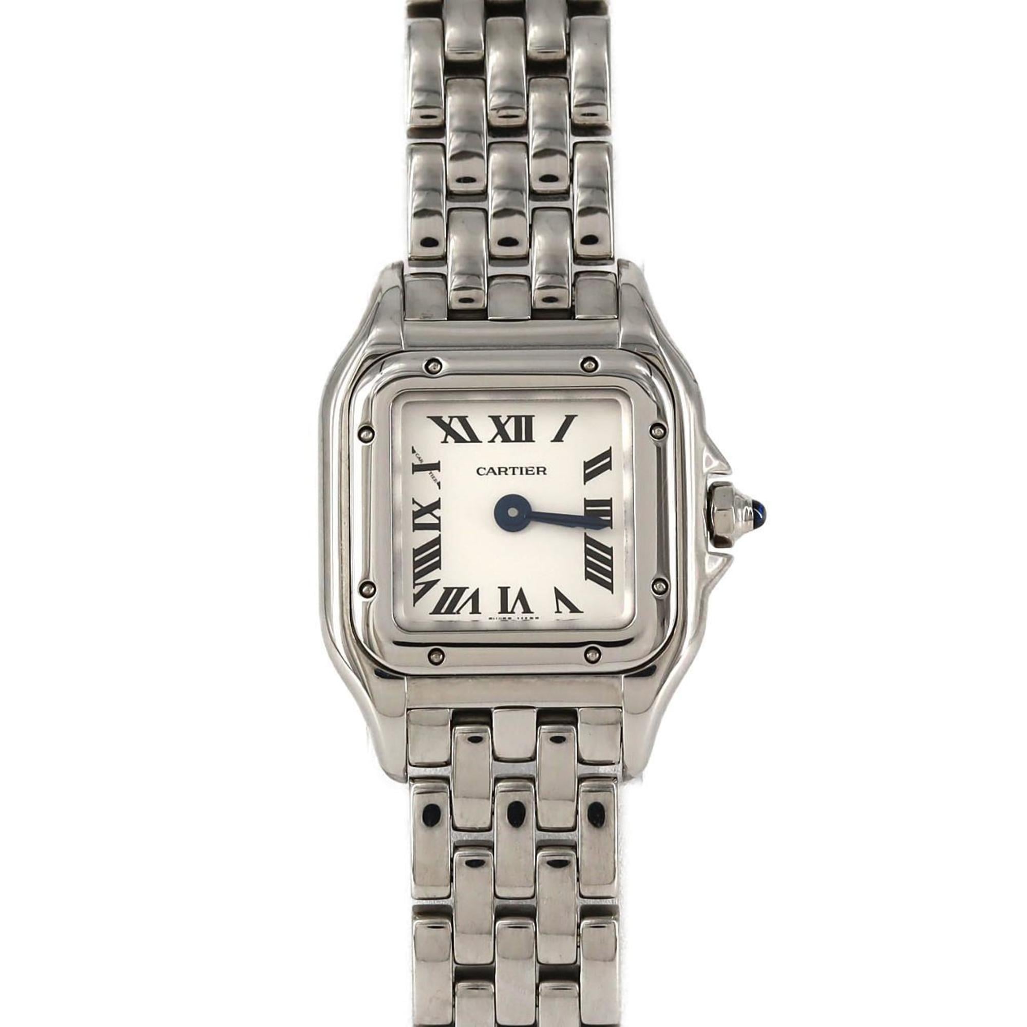 Cartier Mini Panthre de WSPN0019 Stainless Steel Quartz Watch