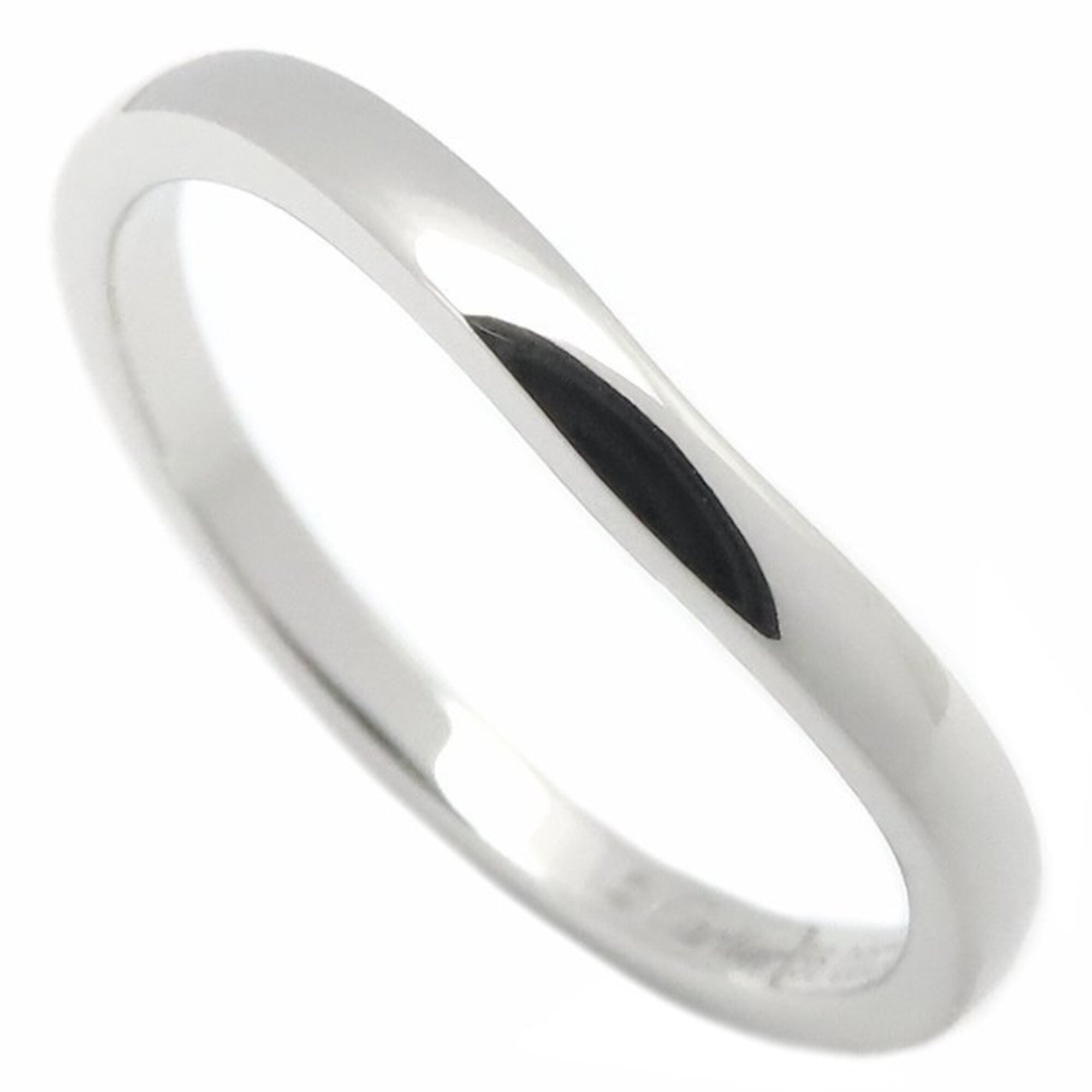 CARTIER Ballerina Wedding Ring, Size #56, Platinum 950, Women\'s, B4092800 295345