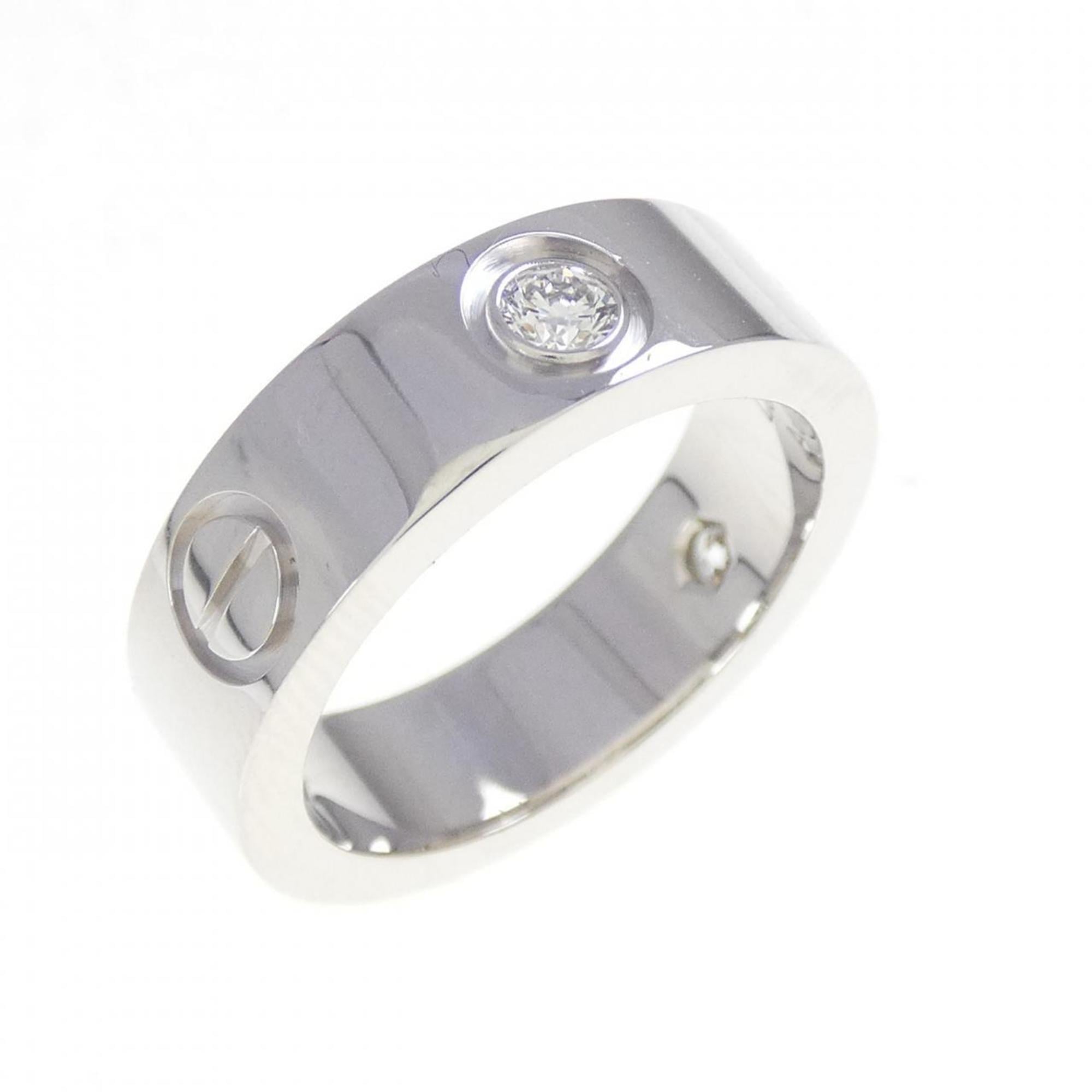 Cartier Love Half-Diamond Ring