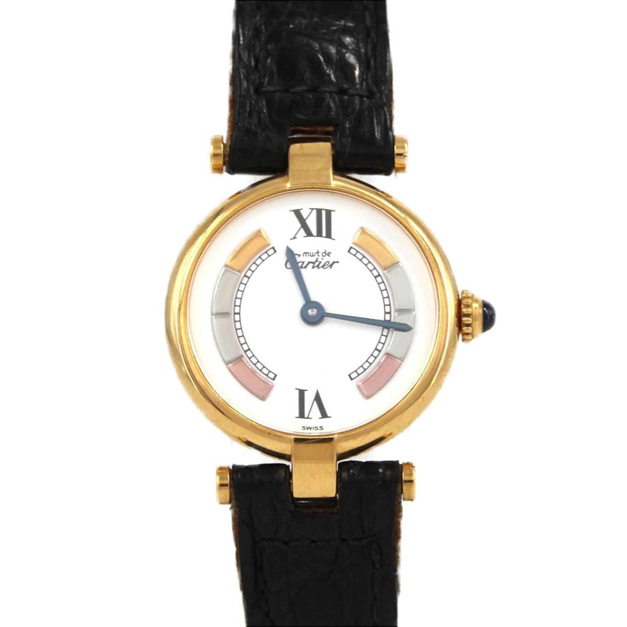Cartier Must VLC GP W1006554 Quartz Watch