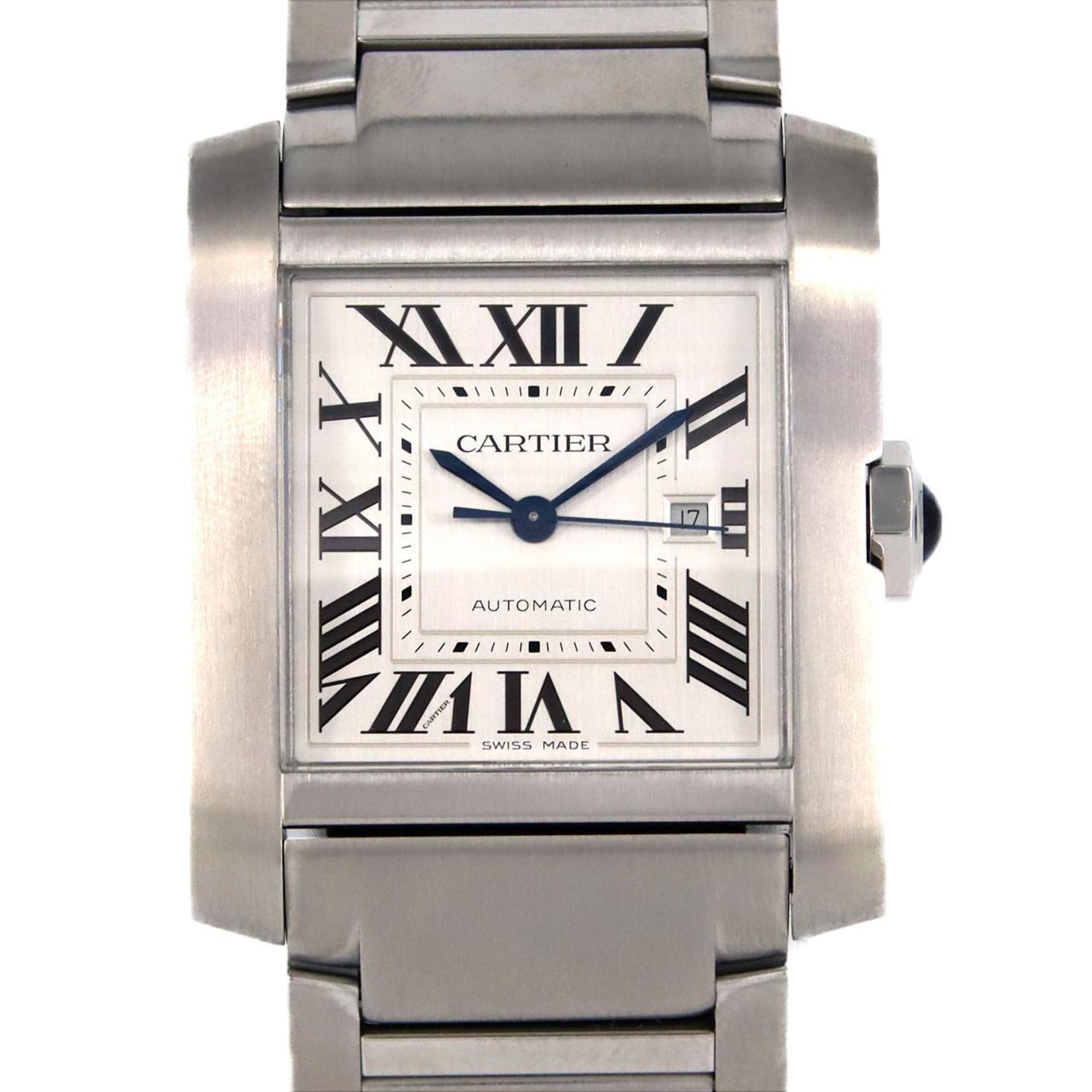 Cartier Tank Francaise LM WSTA0067 SS Automatic Watch