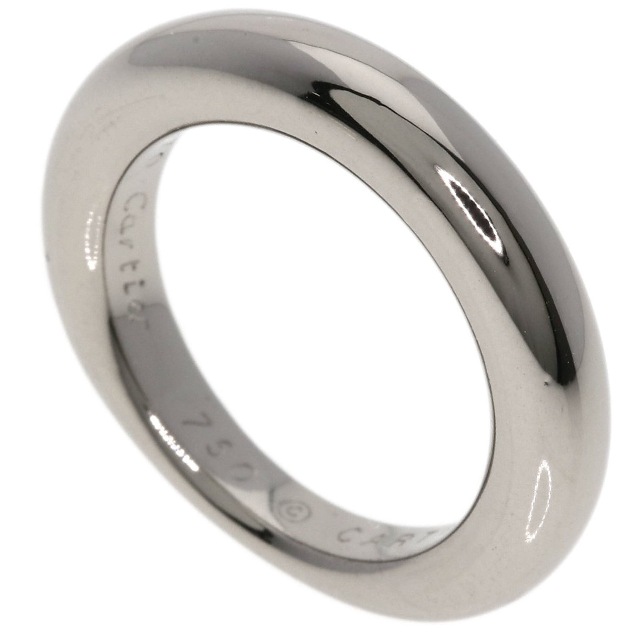 Cartier Ellipse #50 Ring, 18K White Gold, Women\'s, CARTIER