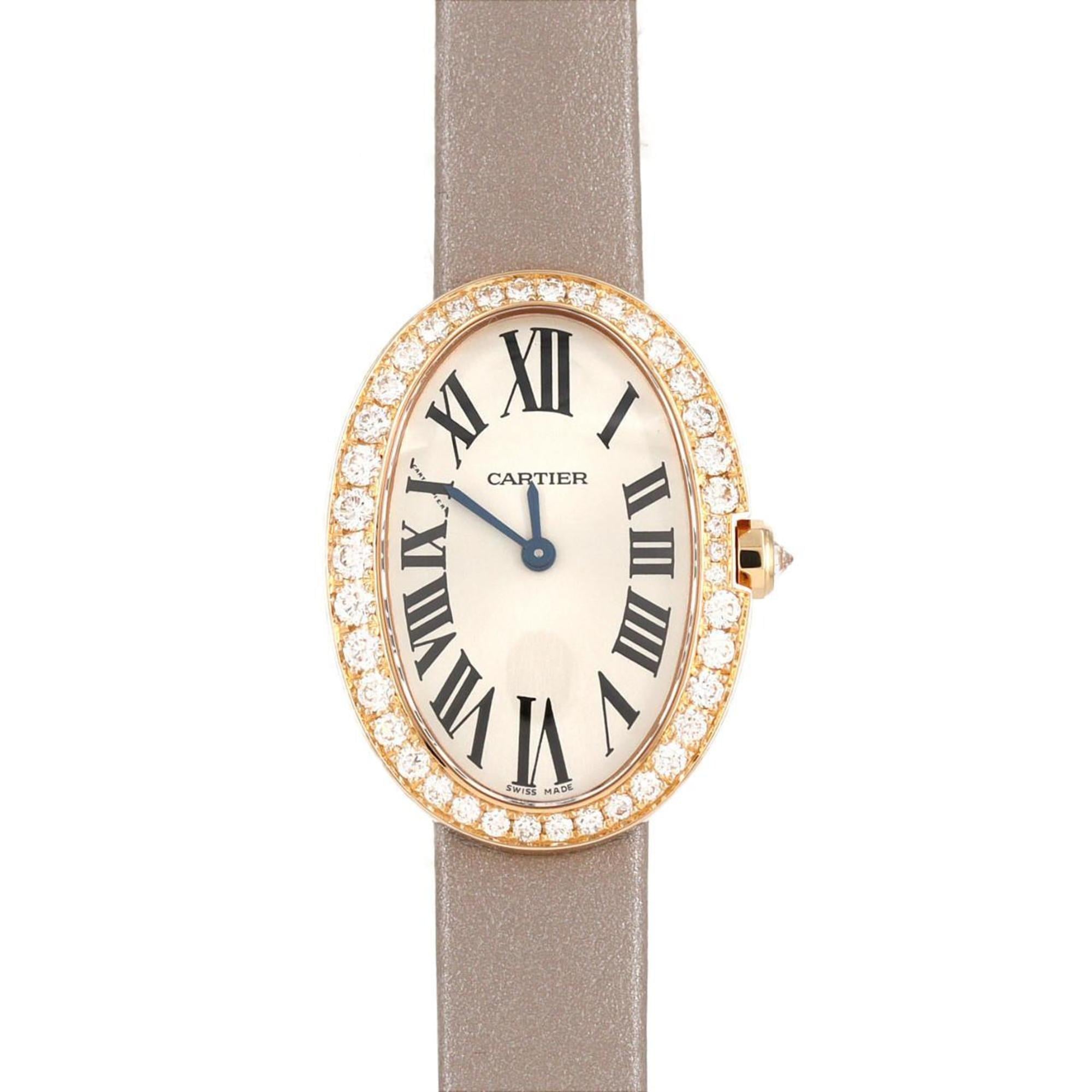 Cartier Baignoire SM PG D WB520004 PG/RG Quartz Watch