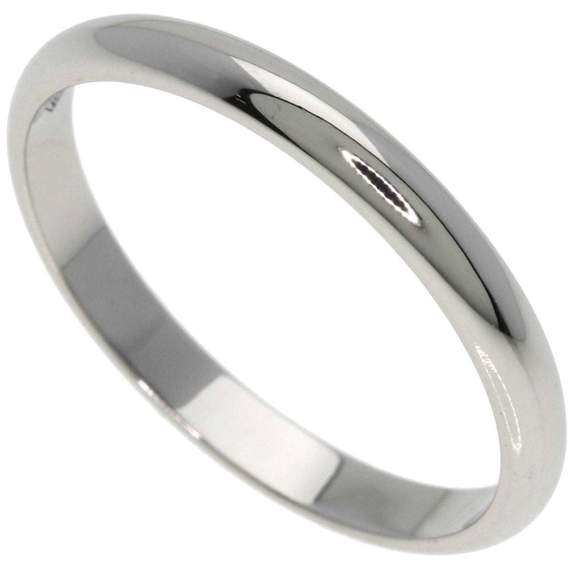 Cartier Wedding Ring #56, Platinum PT950, Women\'s, CARTIER