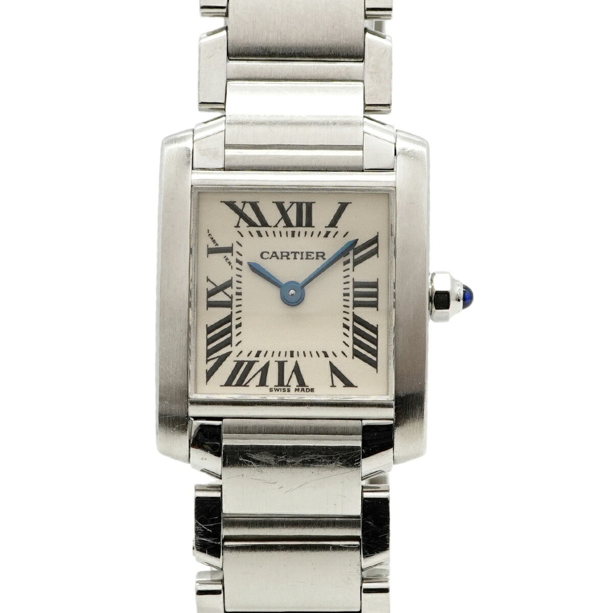 Cartier Tank Franaise SM W51008Q3 Ivory Dial Women\'s Watch