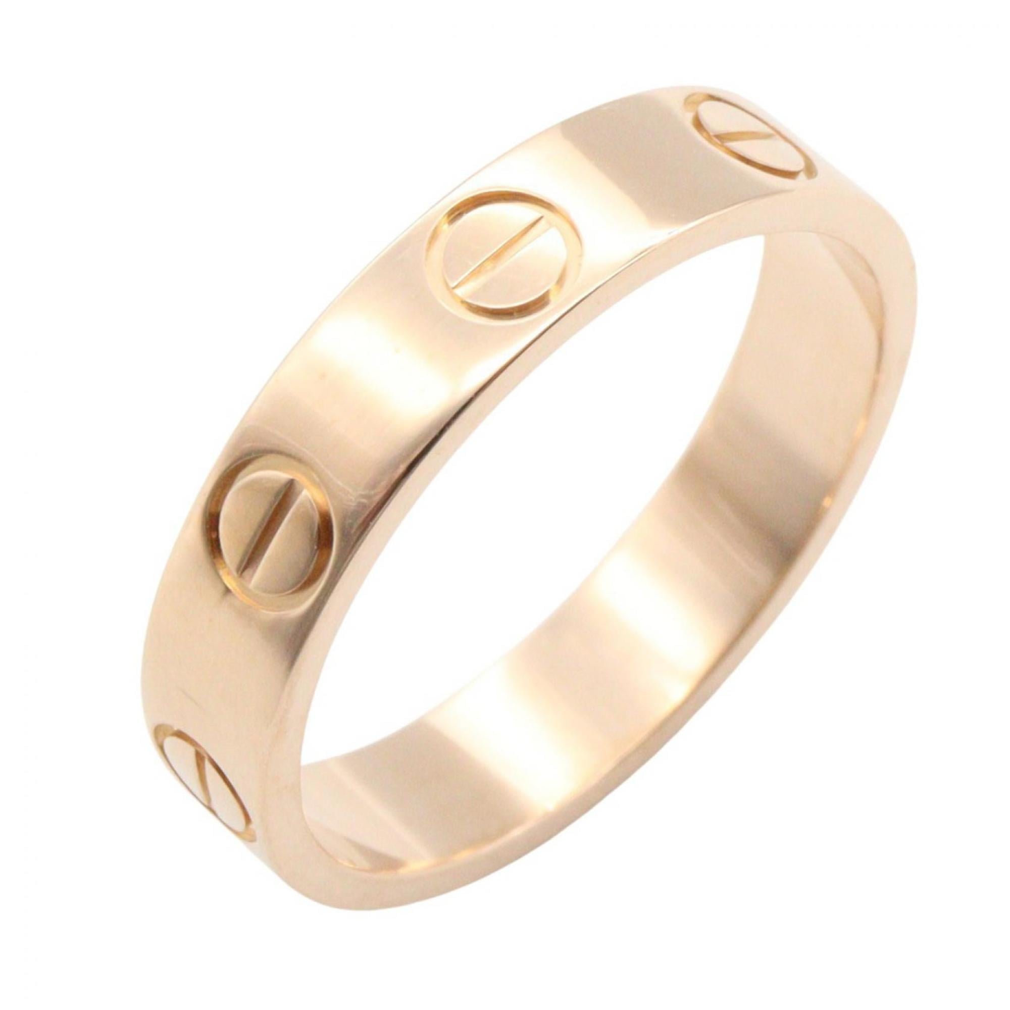 Cartier Mini Love Ring, 18K Pink Gold (PG), Women\'s Jewelry, Tone