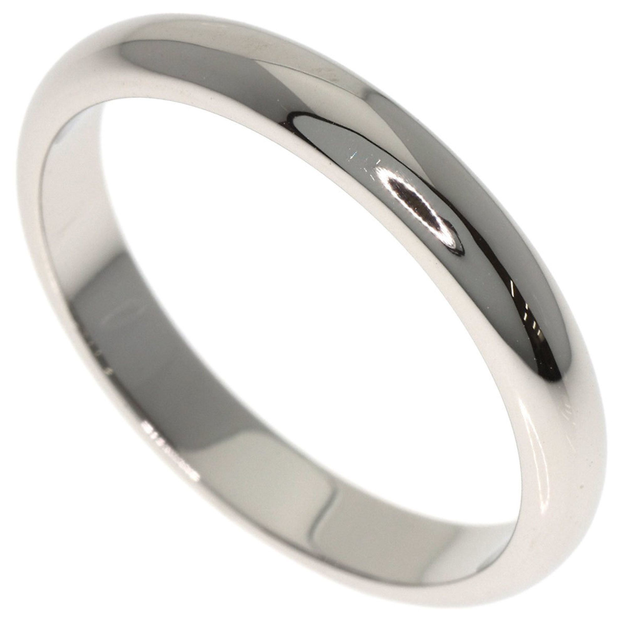 Cartier Wedding Ring #60, Platinum PT950, Women\'s, CARTIER