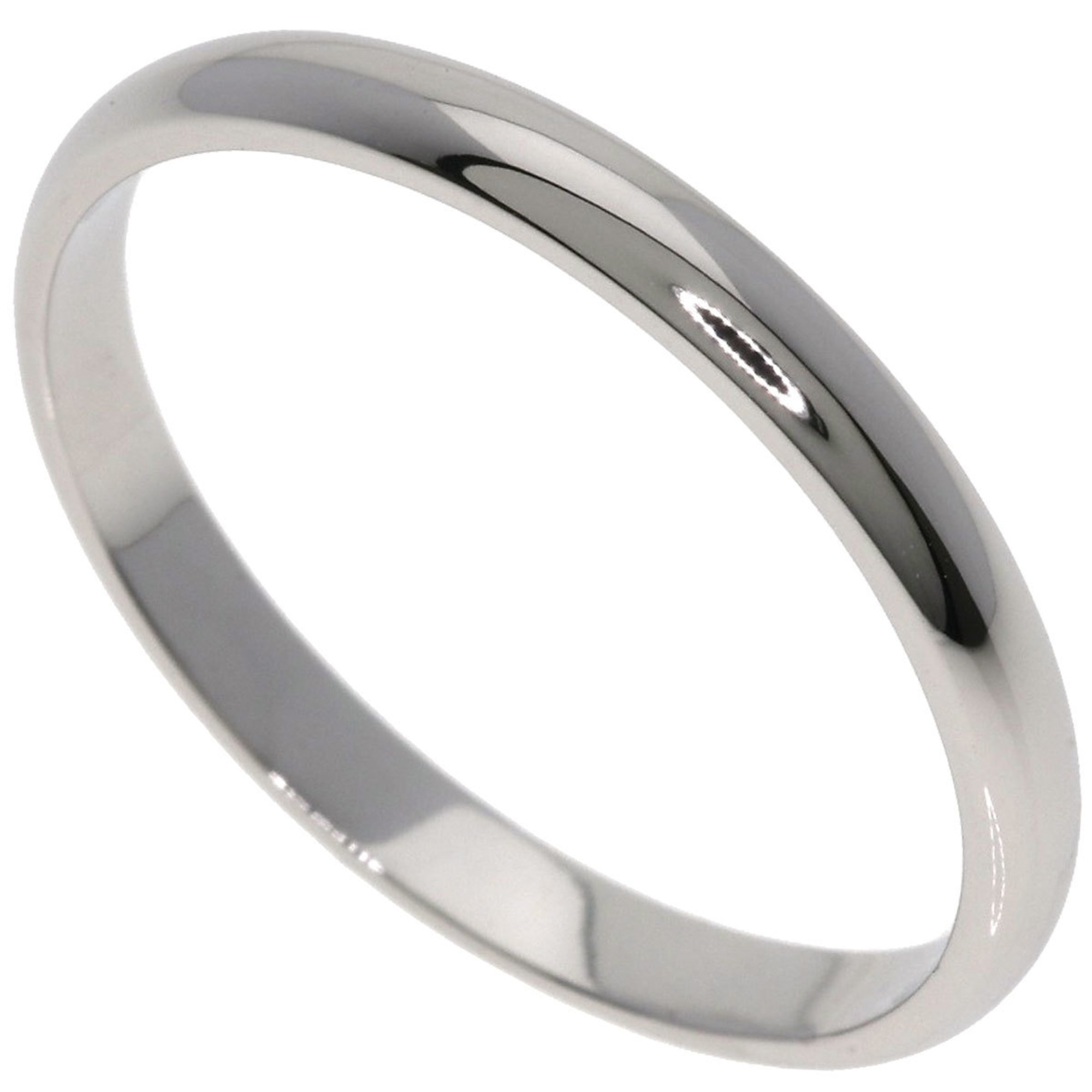 Cartier Wedding Ring #60, Platinum PT950, Women\'s, CARTIER