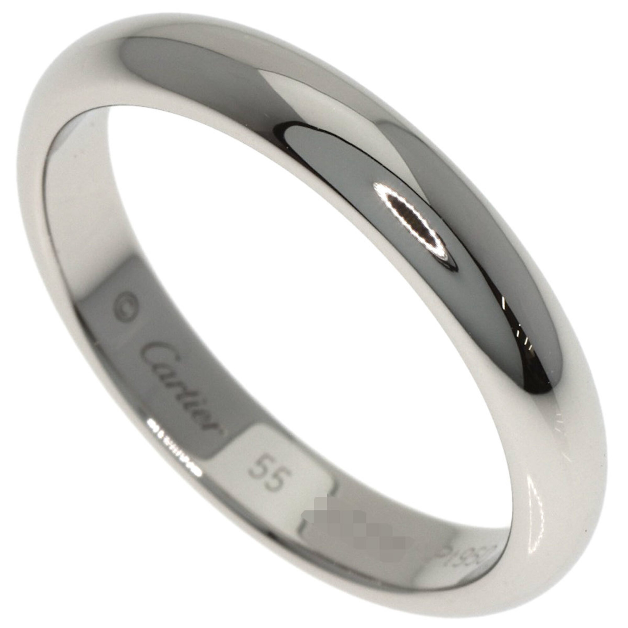 Cartier Wedding Ring #55 Platinum PT950 Women\'s CARTIER