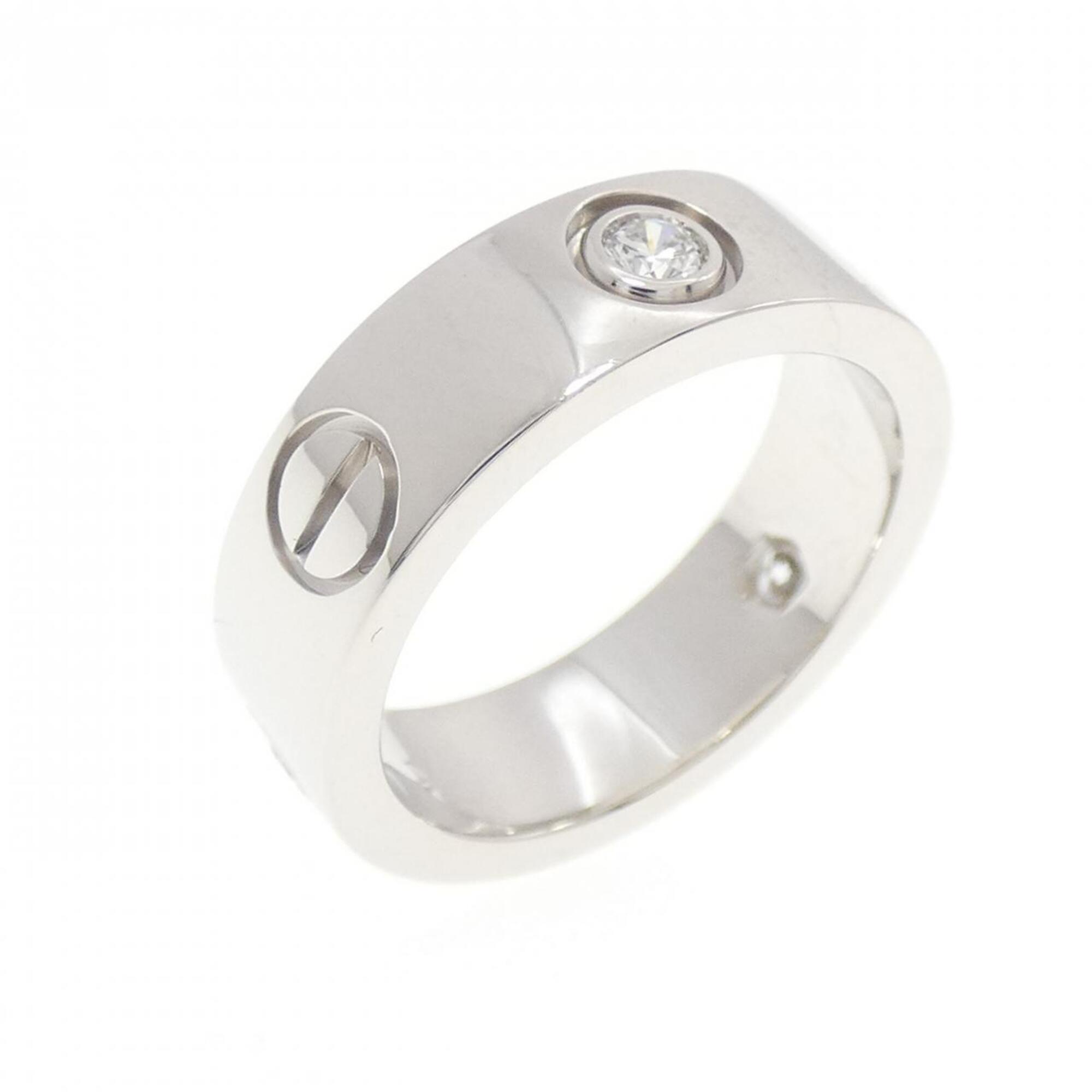 Cartier Love Half-Diamond Ring