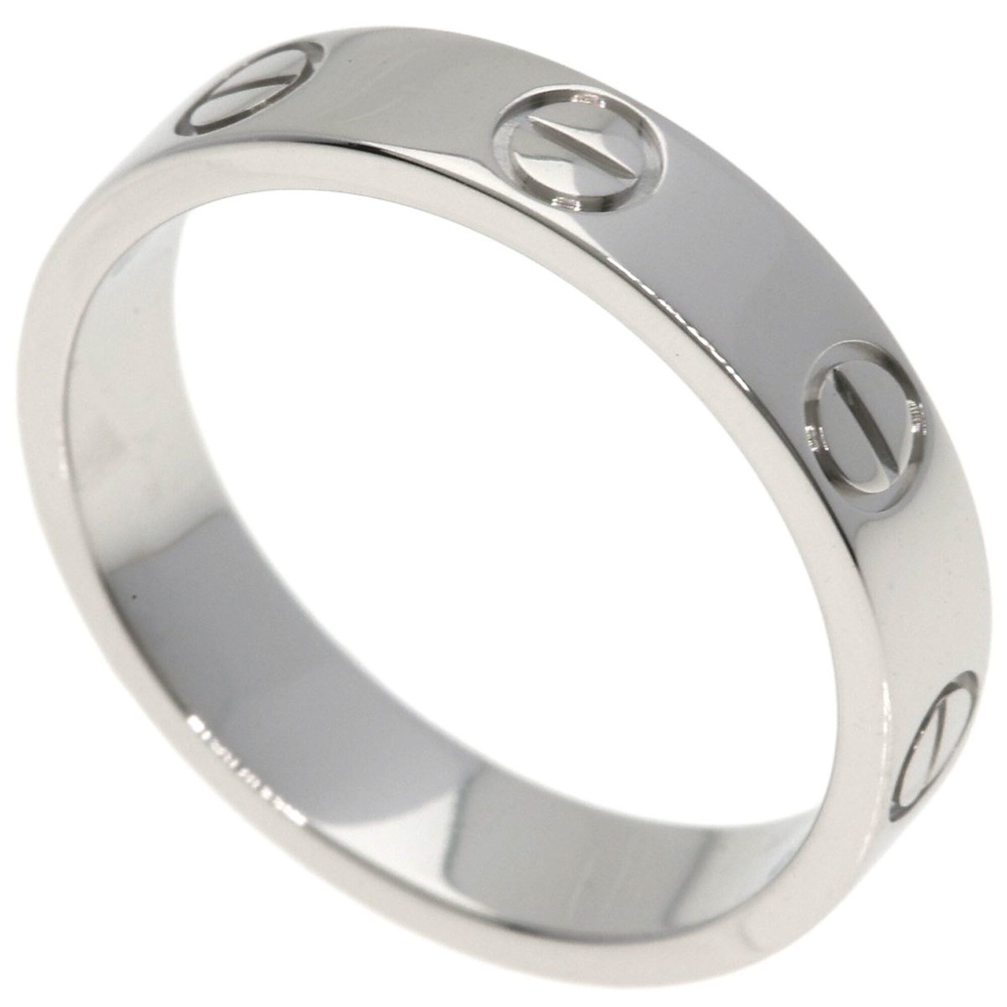 Cartier Mini Love Ring #48, Platinum PT950, Women\'s Ring, CARTIER