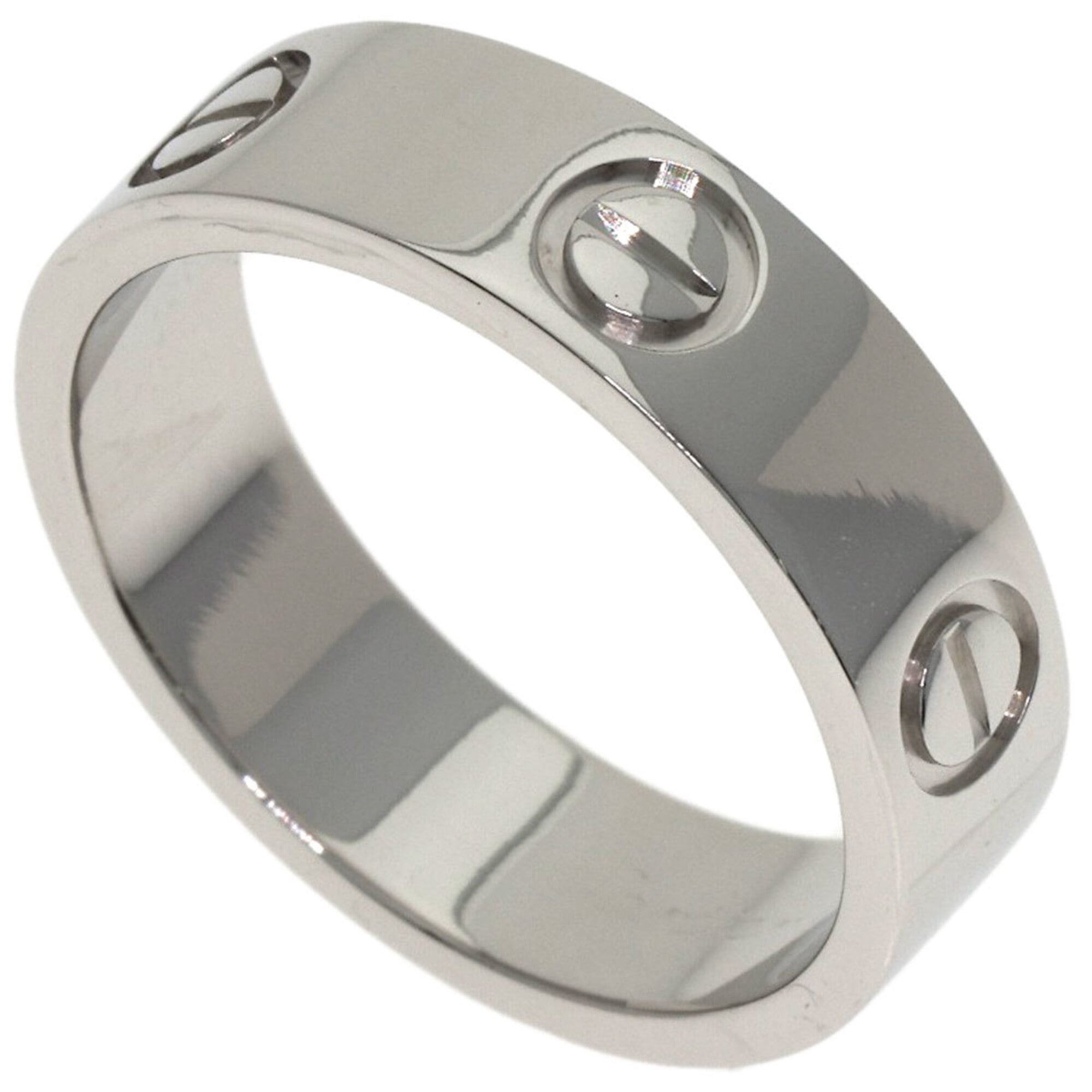 Cartier Love Ring #54, Platinum PT950, Women\'s Ring, CARTIER