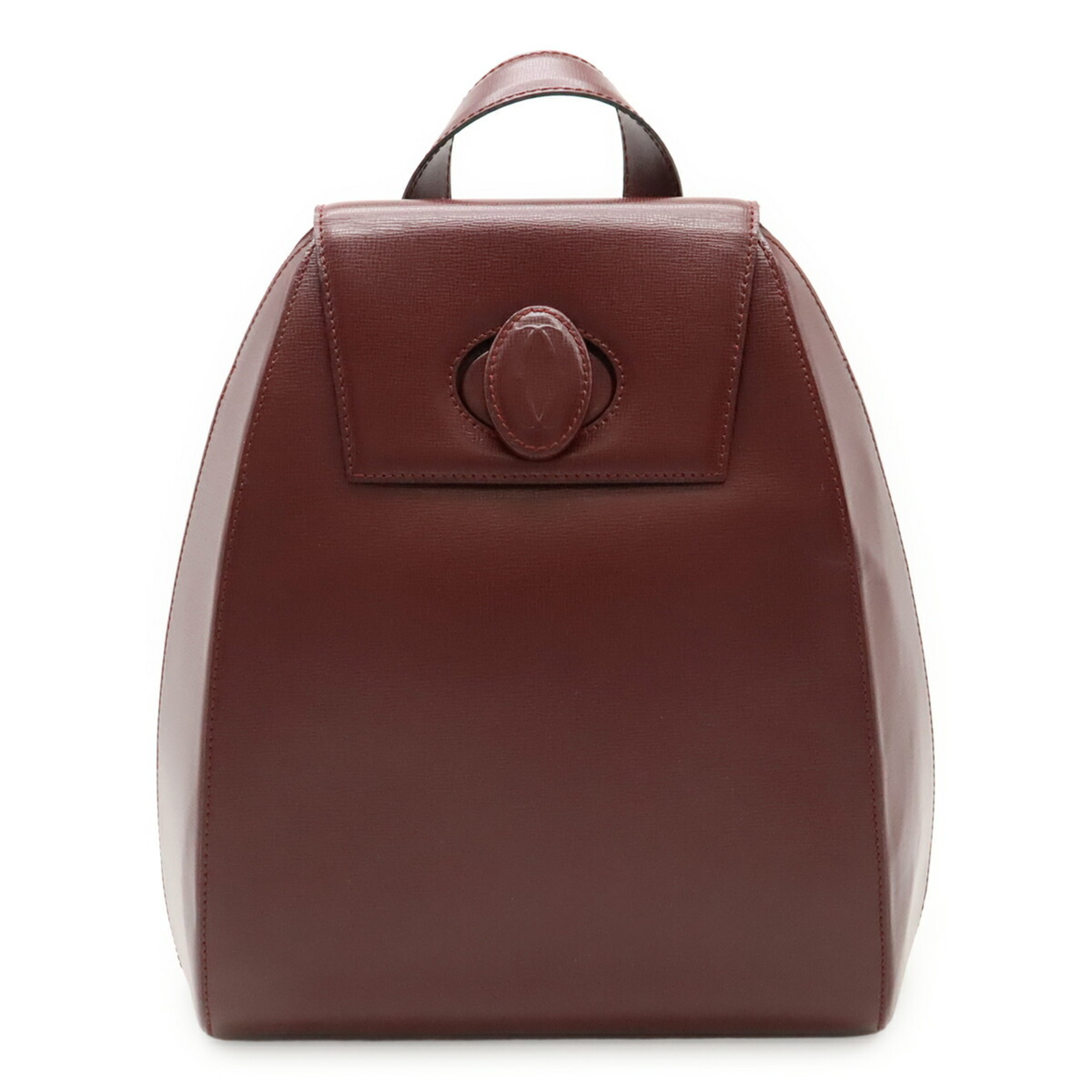 Cartier Must Backpack, Leather, Bordeaux, L1000215