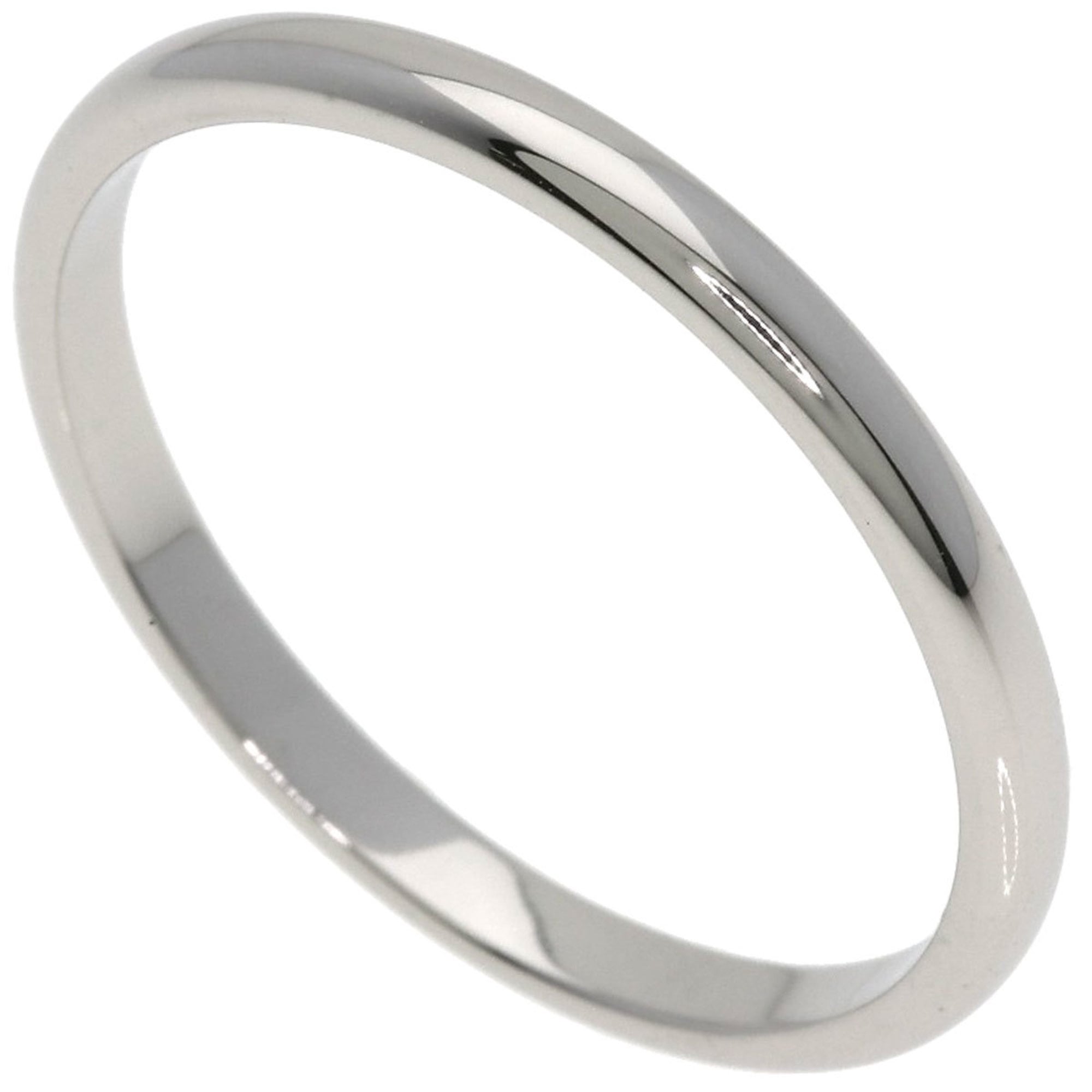 Cartier Wedding Ring #58, Platinum PT950, Women\'s, CARTIER