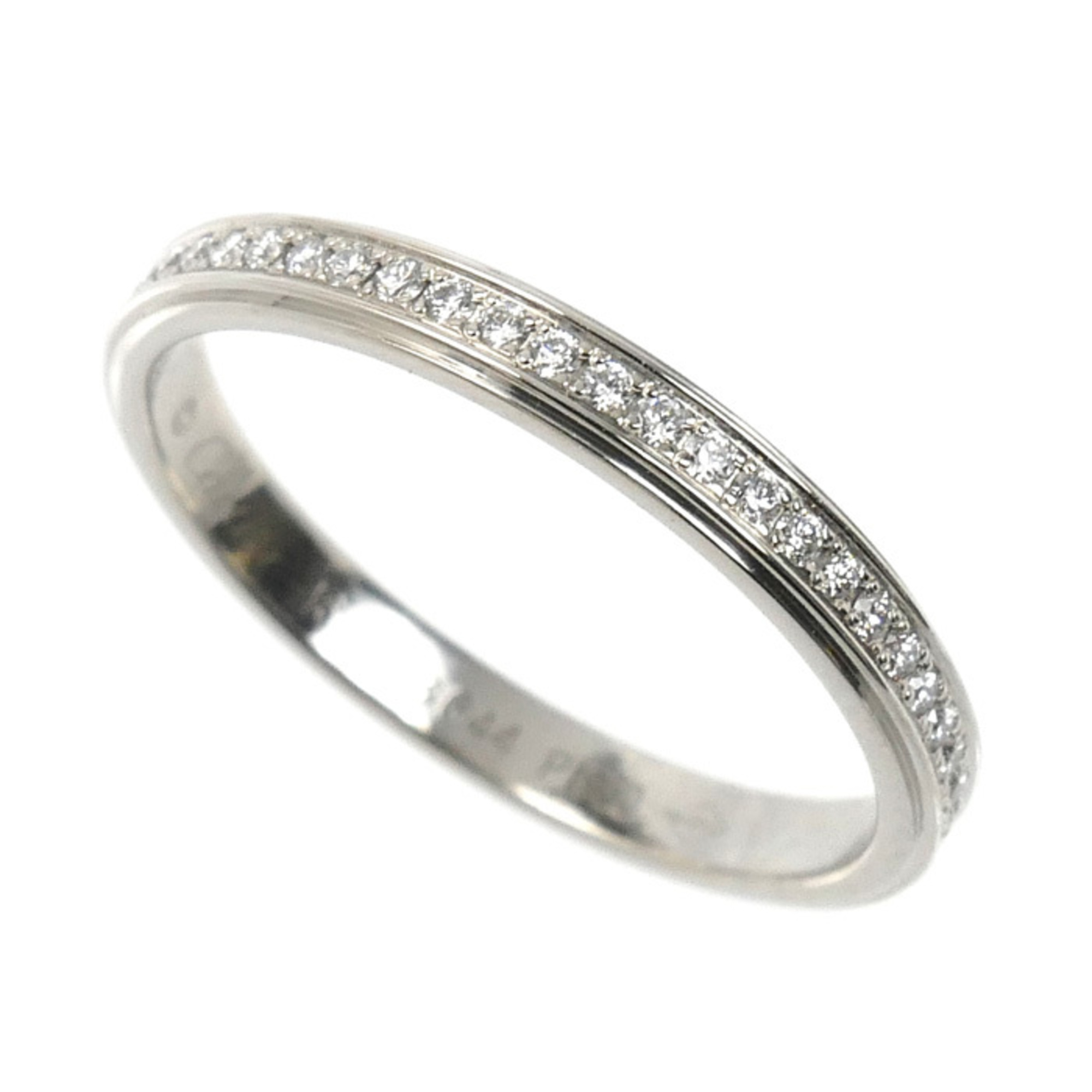 CARTIER Cartier Pt950 Platinum Damour Wedding Full Diamond Ring B4093646 46 1.9g Women\'s