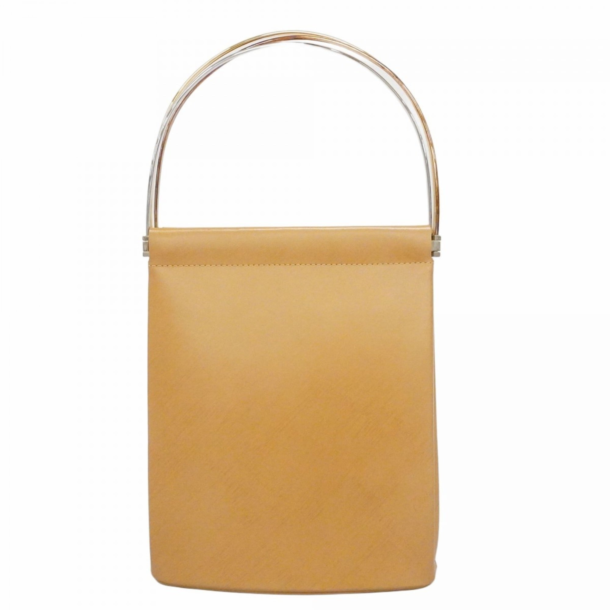 Cartier Trinity Leather Handbag, Beige Gold, Women\'s