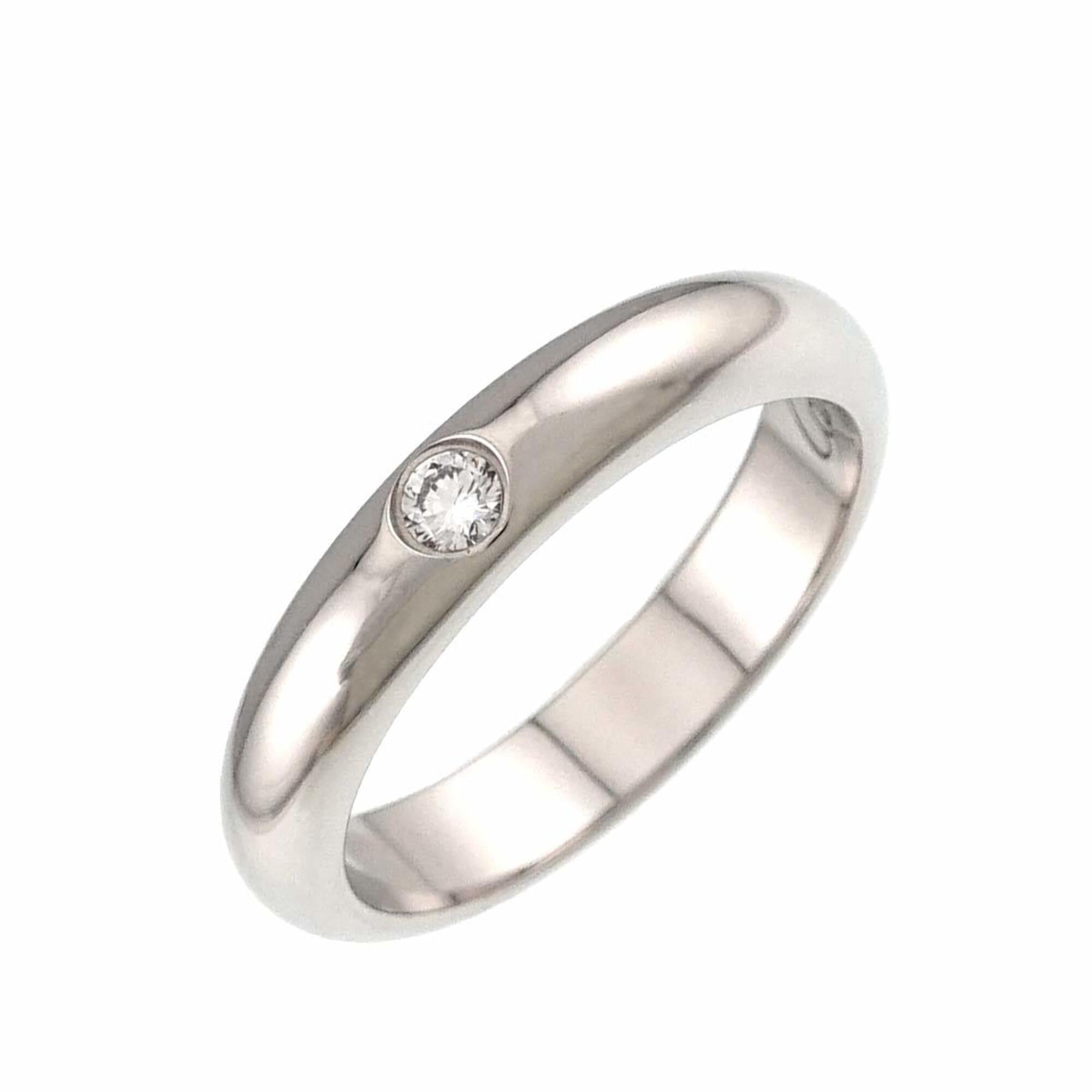 Cartier 1895 Classic #48 Ring with 1 Diamond, Platinum (Pt)