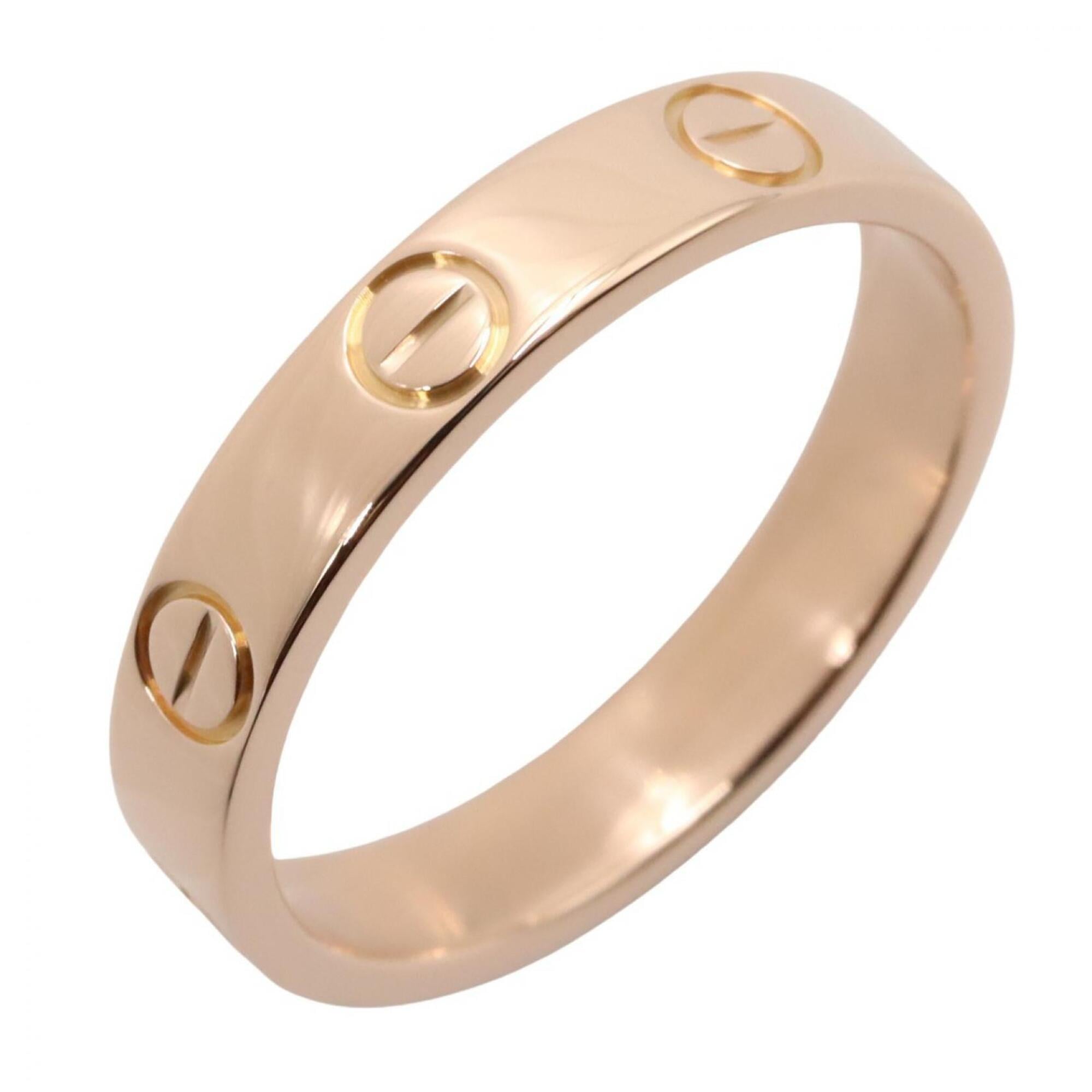 Cartier Mini Love Ring, 18K Pink Gold (PG), Women\'s Jewelry, Tone