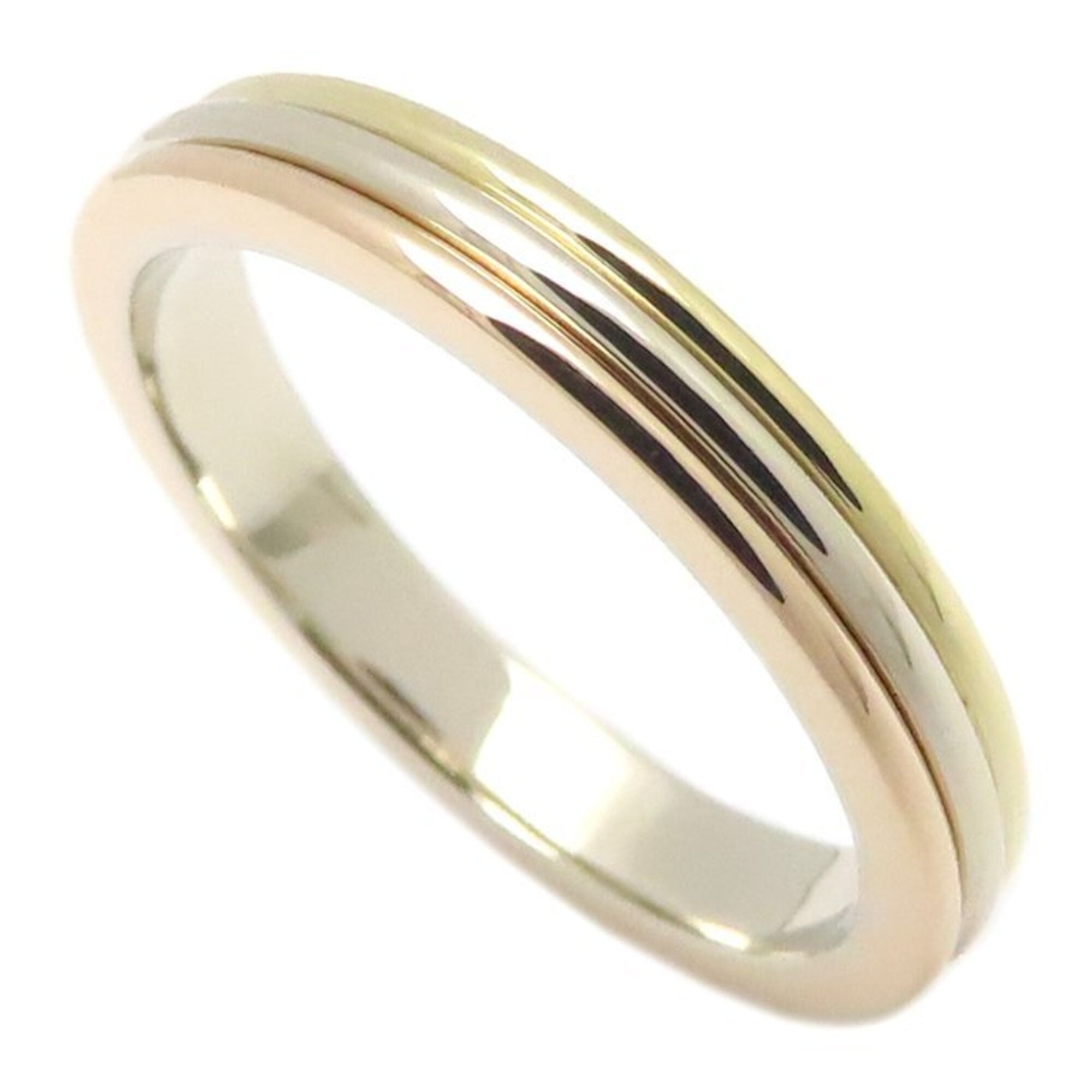 CARTIER Vend™me Louis Cartier Wedding Ring, Size #50, 18K Gold, Women\'s, 295239