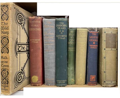 TYNAN (Katharine) Eight works including few 1st editions: The Wandering Years (1922), The Moated Grange (1925), Margaret Dawe
