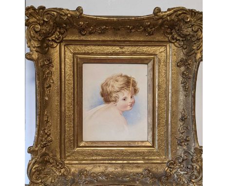 William Buckley (fl.1837-1853?)portrait of a boywatercolour and pencil on papersigned 'W Buckley' (centre left)15 x 12.5cm33 