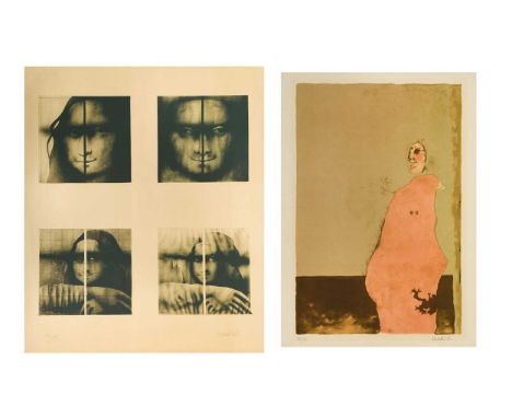 Paul Wunderlich (1927-2010) Catalogue Coversigned 'Wunderlich' (lower right); numbered 34/115lithograph, unframed77 x 64cm;to