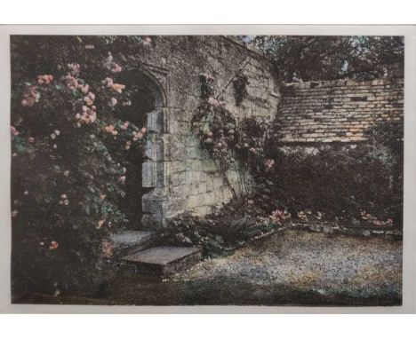 Jennifer Dickson (British 1936-)  Ely Bishop's PalaceUnique lithograph