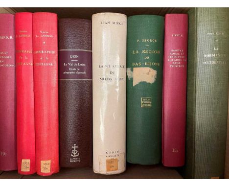 Classic French regional monographs on historical geography, circa 1934-1970, removed from a private Cambridge academic librar