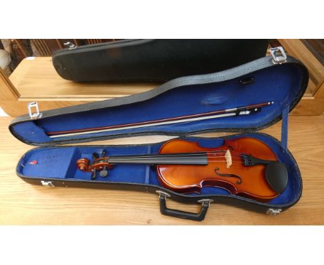 Violin in case by Chantry 