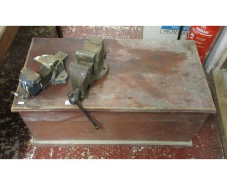 Large toolbox and contents 