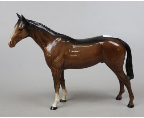 Beswick ceramic huntsman horse figurine 