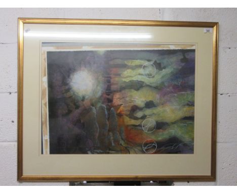 Large abstract painting - IS 67cm x 50cm 