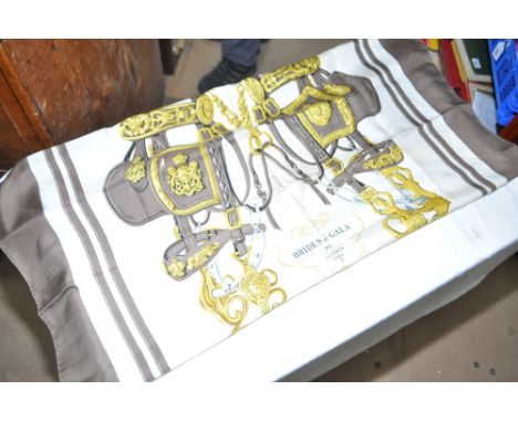 A Hermes Brides de Gala silk scarf