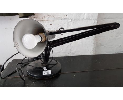 Vintage black angle poise lamp