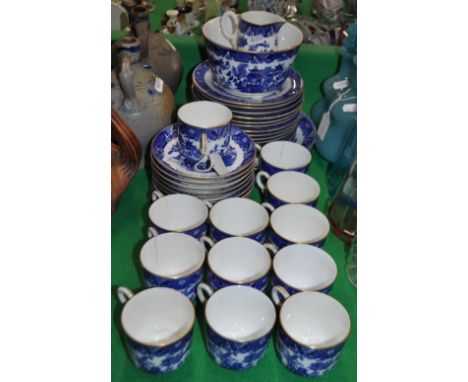 Royal Worcester willow pattern tea service.