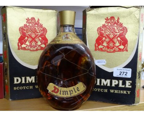 2 Boxed Dimple Scotch Whisky.