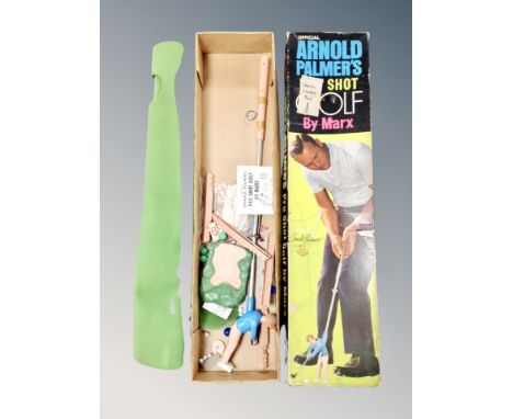 A Marx Toys Official Arnold Palmer's pro-shot golf game in original box 