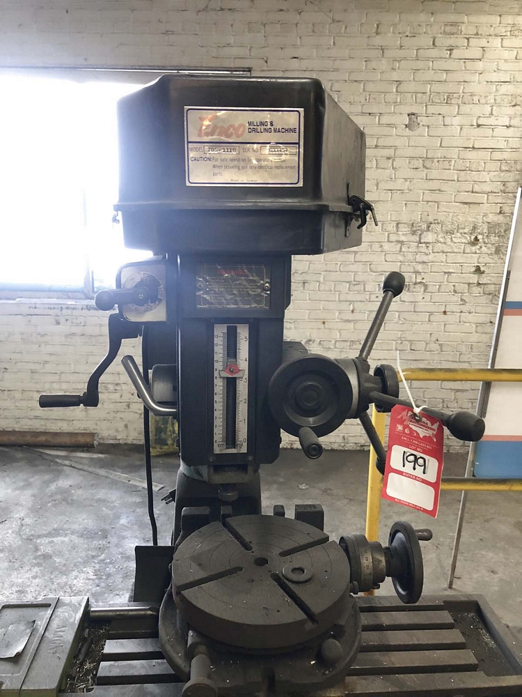 Enco Model 1051110 Drilling & Milling Machine, Serial Number 633757