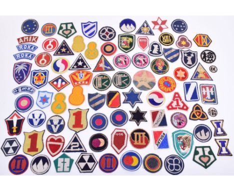 Selection of Republic of Korea (R.O.K) Army Cloth Insignia, consisting of 9th Division 2nd pattern, 15th Infantry Division, 1