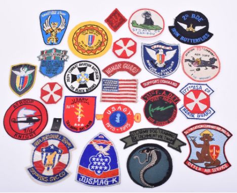 US Korea and Vietnam Insignia, consisting of 231 Field Artillery Detachment, 68 AVN CO “EVERY MAN A TIGER” patch, US Special 